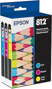 [Epson] DURABrite Ultra T812 Standard Capacity Cartridge Ink - Color Combo Kit (T812520-S)