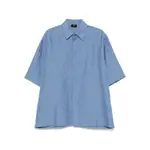 [Fendi] Fendi Linen Blend Shirt M BLUE