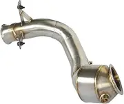 liwei store Compatible With Benz E300 E200 2017-2022 W213 2.0T Exhaust Downpipe Exhaust Modified Racing Power Enhancement(Without catalytic)