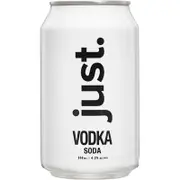 Just Vodka Soda 330mL