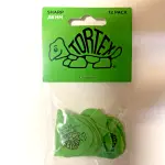 Dunlop Tortex Sharp Guitar Picks .88mm 12 Pack Green