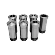 7 Pc 5c Hex Collet Set 1/4'' - 7/8'' Harden Machinist Tool 40CR Chuck Lathe