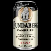 Bundaberg Campfire Bourbon Barrel & Cola 6 - 4 Bottles