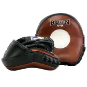 BOON Focus mitts Curved FMSCHT Hooded Small Micromitts 2 Tone Training MMA K1
