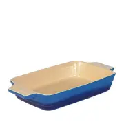 Chasseur La Cuisson XL Rectangular Baker Dish Blue Extra Large