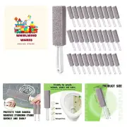 30 Pieces Pumice Toilet Bowl Brush Pumice Stone with Long Handle Toilet Stone...