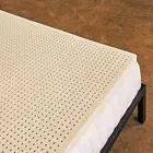 2 Inch Organic Latex Mattress Topper California King Size Medium Firmness 34 ILD
