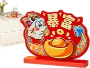 Chinese New Year Decorations 2025 Centerpieces - Lunar New Year Decor,Year Of The Snake 2025 Chinese New Year Table Decor Centerpiece For Spring Festival Supplies