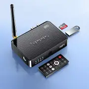 3in1 Bluetooth 5.1 Receiver Wireless NFC to RCA Stereo Audio Adapter