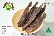 3kg KANGAROO ROO JERKY STRIPS NATURAL HEALTHY LOW FAT HIGH PROTEIN DOG TREAT