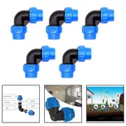 Set of Five Efficient Quick Connectors Designed for Seamless Pipe Work