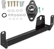 TORDXICS Steering Gear Box Brace Stabilizer Bar fits 1994-2002 Dodge RAM 1500/2500/3500 4WD black