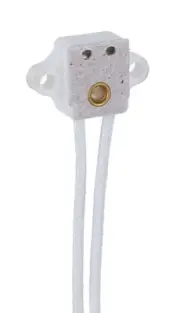 B&P Lamp Porcelain Bi-Pin Halogen Socket