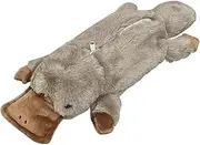 Plush Pencil Case Plush Animal Pencil Bag for Children Boys Girls Teens Platypus, 27x12cm