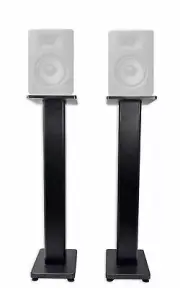 (2) Rockville 36” Studio Monitor Speaker Stands For M-Audio BX5 D3 Monitors