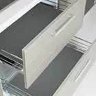 Innovative Foam Design Grey Shelf Liner for Air Circulation in Refrigerator