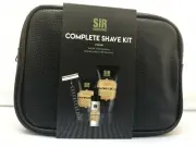 SIR HANDSOME Complete SHAVE KIT RAZOR, SHAVING BALM,SHAVING CREAM, SHAVE OIL
