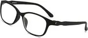 Lightweight TR Blue Light Blocking Reading Glasses for Men Women, Flexible Computer Reader, Anti Glare Eyelgasses