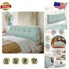Luxurious Full Size Triangular Wedge Headboard Pillow for Ultimate Comfort