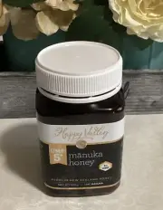 Happy Valley New Zealand Manuka Honey UMF 5+ Net WT 500g New Sealed