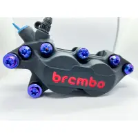 在飛比找蝦皮購物優惠-Brembo Anchor 安科 基本對四卡鉗 正鈦螺絲