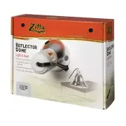 Zilla Reflector Dome Silver 5.5IN Reptile Terrarium Lamp Light