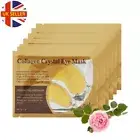 Under Eye Anti Aging 24K Gold Crystal Collagen Wrinkle Gel Pad Face Mask UK