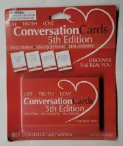 Life Truth Love Conversation Cards Valentine's Game 5th Edition
