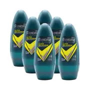 6 x Rexona Men Motion Activated Ultra Recharge Deodorant Roll On 45mL
