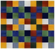 50 4x4 Mexican Tiles SOLID COLORS Handmade Talavera Backsplash Handpainted