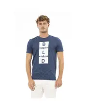 Baldinini Trend Men's Blue Cotton T-Shirt - 2XL