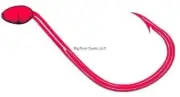 Owner 5125-093 Walleye Bait Hook with Hot Glow Bead, Size 2, Needle