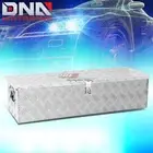 39"X 13"X 10"CHROME ALUMINUM PICKUP TRUCK TRUNK BED CAMPER TOOL BOX STORAGE+LOCK