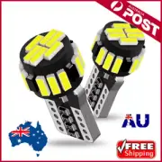 2x Auxito T10 LED Auxito White Interior Car Light Globe Parker Bulb 6500K 14smd