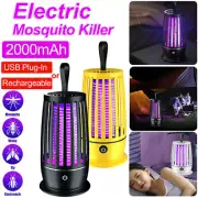 Electric Mosquito Killer Lamp USB Insect Bug Catcher Zapper Fly Trap LED Mozzie