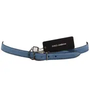 2907R cintura UOMO DOLCE & GABBANA blu belt man