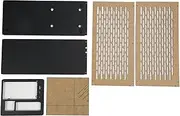 ATX PC Case, DIY G3 Steel Acrylic Gaming Chassis, Supports Thunderbolt 3 4, ATX SFX Flex Daisy Chain Interface, 20V 3A 60W PD Charging