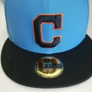 NEW ERA CLEVELAND INDIANS JACOBS FIELD PATCH C HAT CLUB 7 1/4 - IN HAND ✅