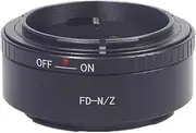 FD-Niko Z Lens Adapter Ring for Canon FD/FLO Lens Compatible with Nikon Z 7 and Nikon Z 6 Mirrorless Full Frame Camera, FD to Niko Z Lens Adapter