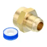 5/8SAE Flare Male to 3/4NPT Female Brass Flare Tube Fitting