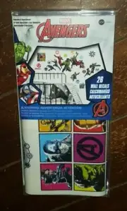 RoomMates 26pc Marvel AVENGERS Removable & Repositionable Wall Decals!