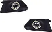 Fog Light Lamp Assembly Compatible with for Altima 2019-2020 Car Fog Light Assemblies Pair Front DRL Daytime Running Fog Light Turn Signal Lamp
