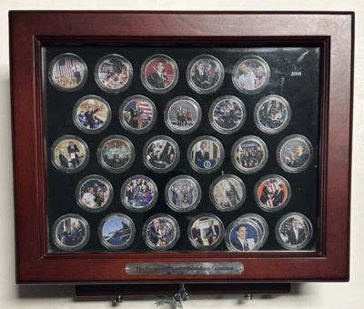 The President Barack Obama Coin Collection Set 28 Kennedy Half Dollars
