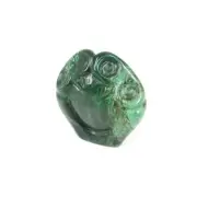 Shona Stone Verdite Owl Figure Carving Zimbabwe Africa Mzimba