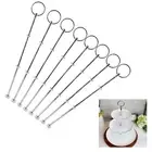 Cake Plate Stand Handle Parts Rack Support 3 layers 8pcs Set Connector