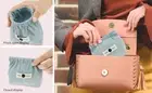6Pcs Mini Pocket Makeup Bag Cute Small Cosmetic Bag Corduroy Travel CasDp