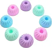 To encounter 24Pack Silicone Baking Cups, Pumpkin Silicone Baking Cake Molds, Nonstick Cupcake Liners, Bpa Free Fancy Dessert Tray - Jelly and Muffin Cups
