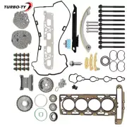 Timing Chain Kit & Head Gasket Bolts Set For Saturn Aura/Ion/Sky/Vue 2.4l L4 (for: Chevrolet)