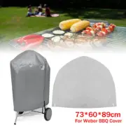 Charcoal BBQ Grill Safety Cover Kettle Style Water Resistant 57cm For Weber