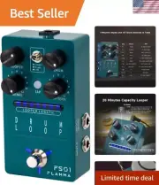Versatile FS01 Guitar Pedal with 121 Rhythms & 3 Modes for Creative Looping